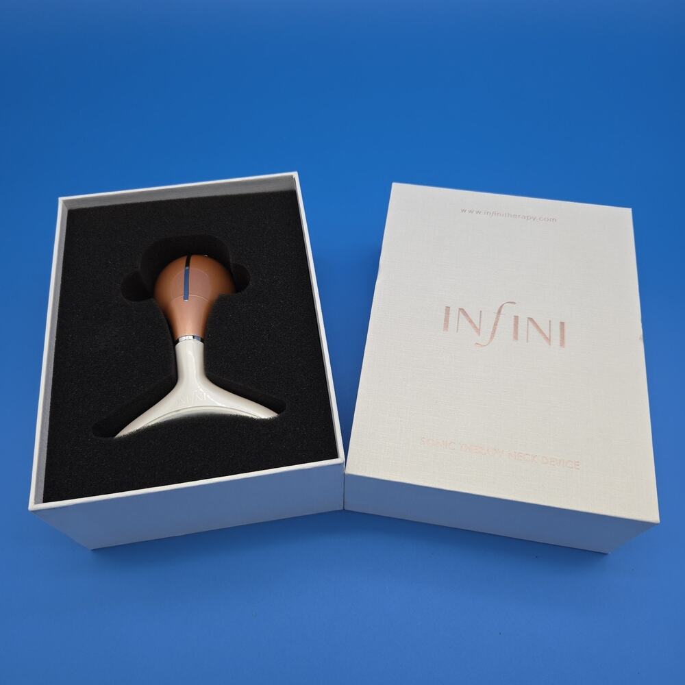 Infini Sonic Therapy Neck Device Massage Tool w/ Box New Complete